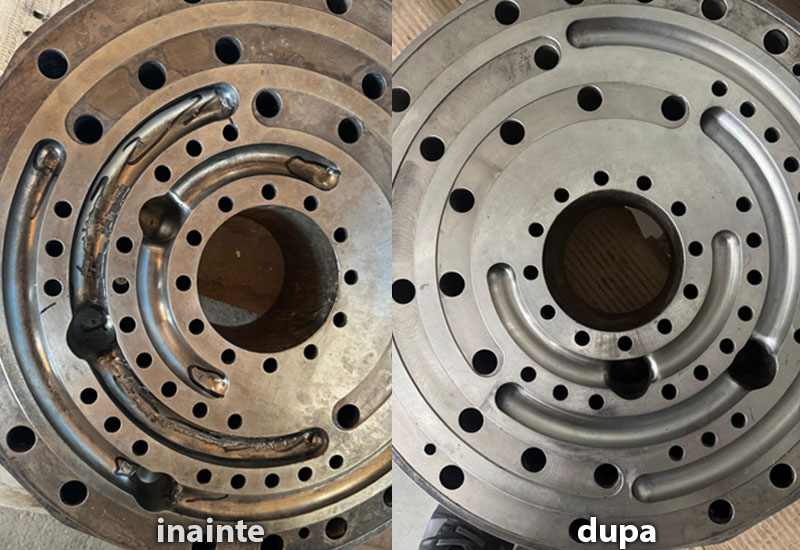 Sudura si refacere canal de injectie